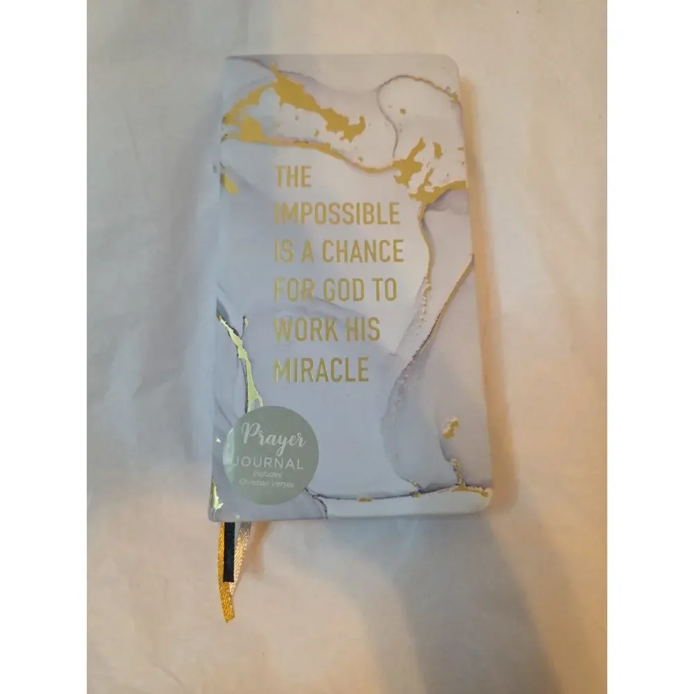 Prayer Journal With Christian Verses Pocket Purse